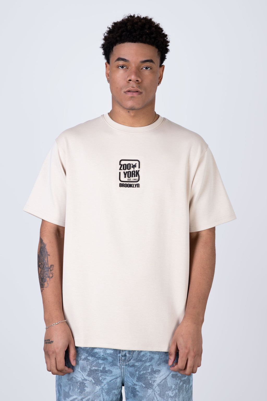 Polera Manga Corta Volume Café Zoo York