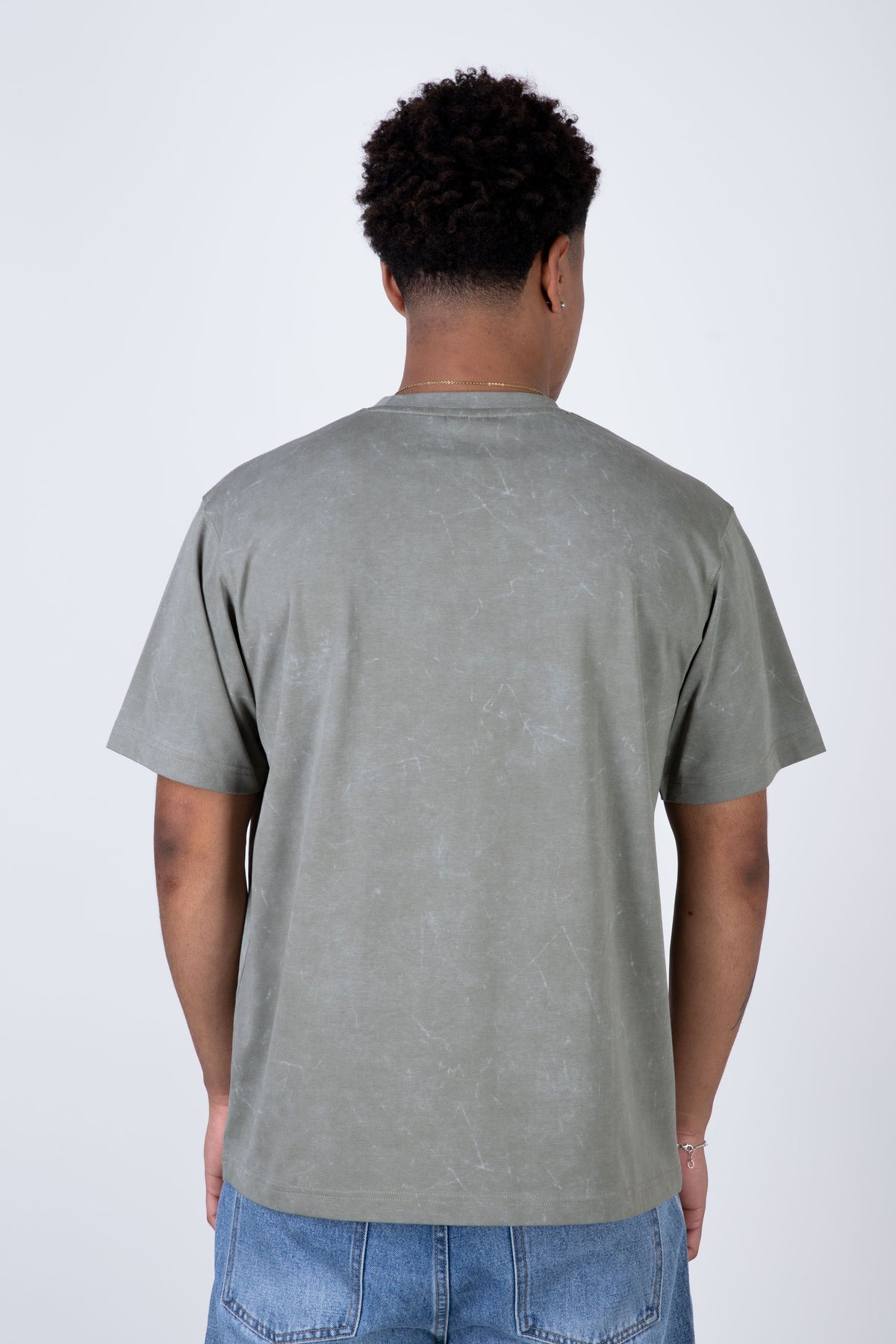 Polera Manga Corta Standard Verde Zoo York