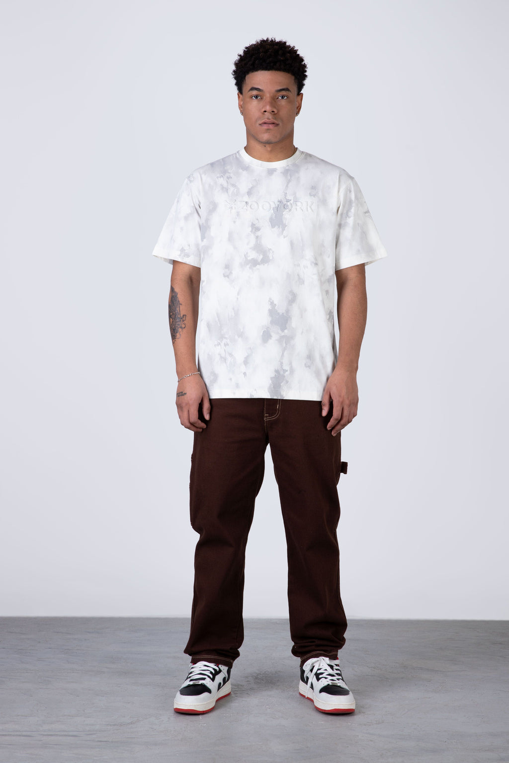 Polera Manga Corta Balance Beige Zoo York