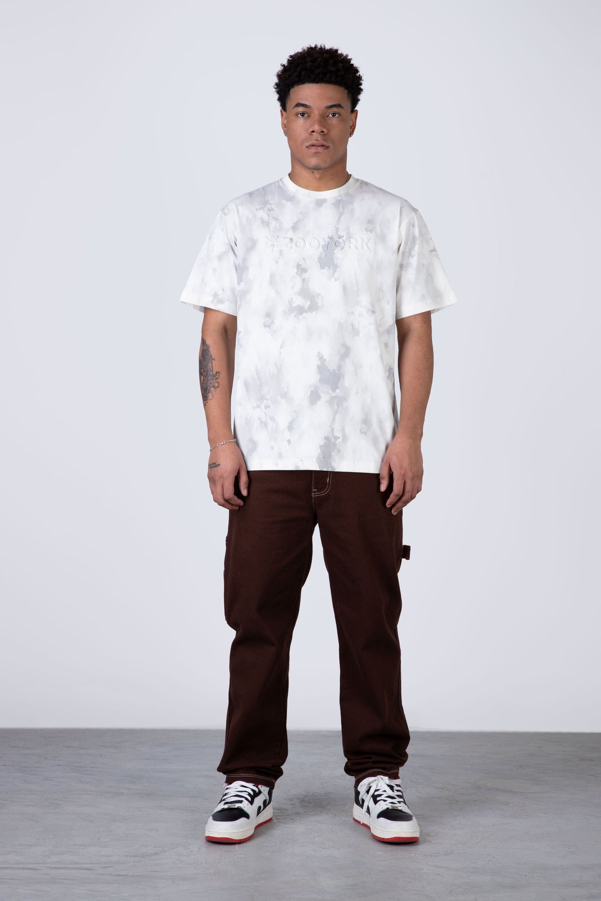 Polera Manga Corta Balance Beige Zoo York