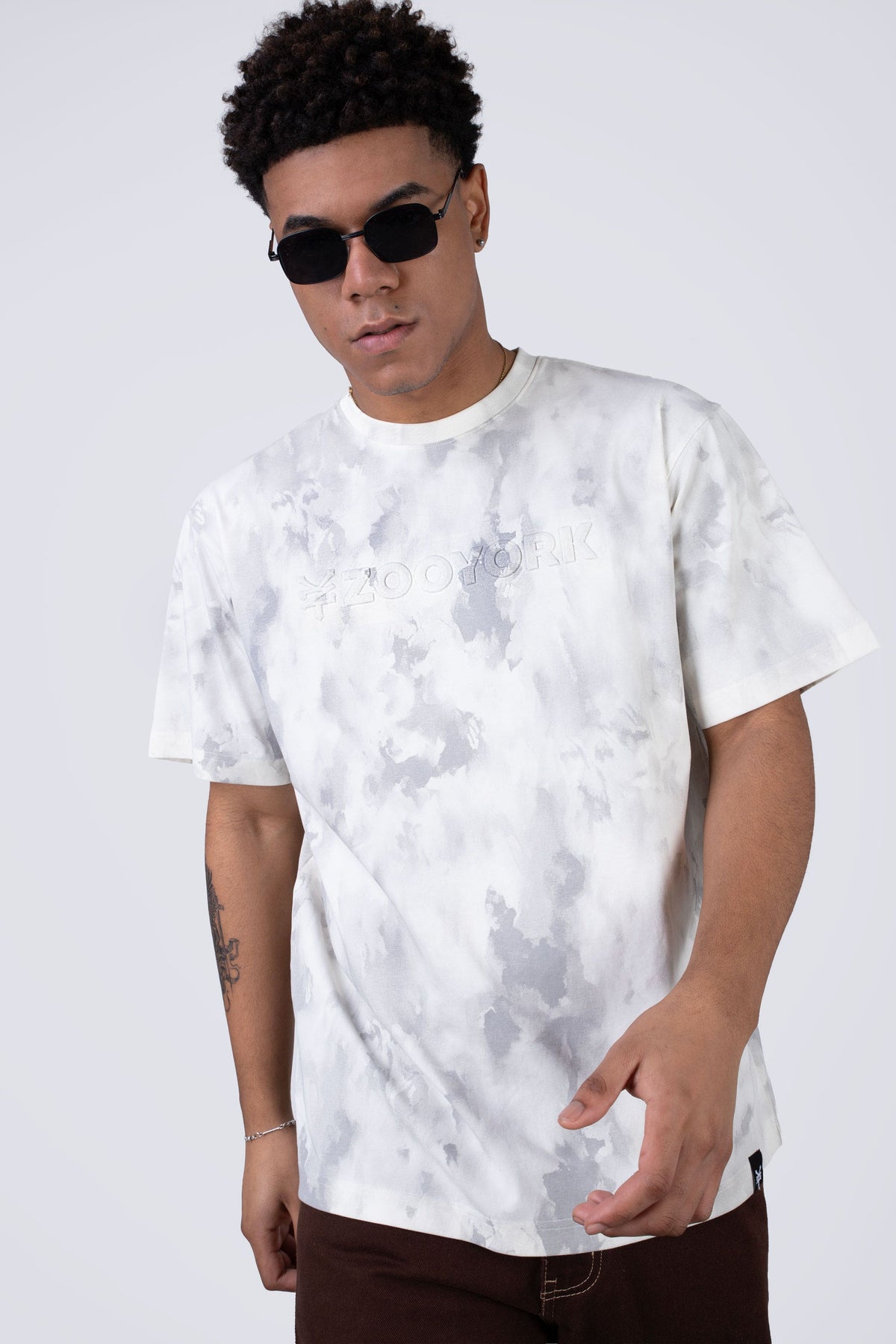Polera Manga Corta Balance Beige Zoo York