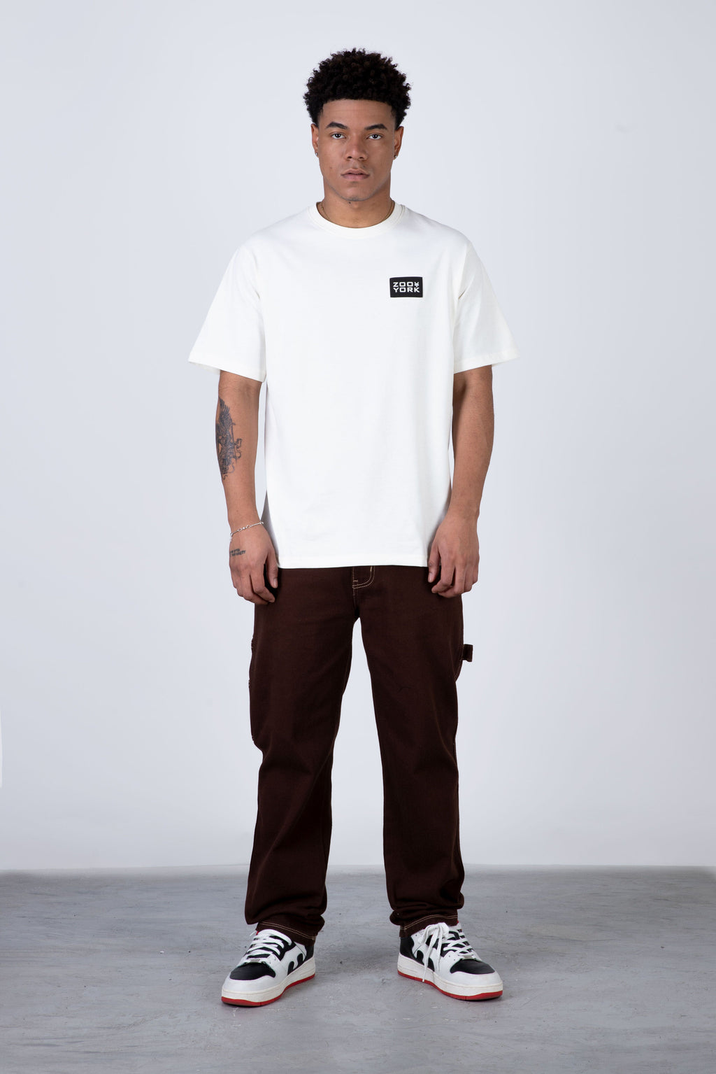 Polera Manga Corta Edition Beige Zoo York