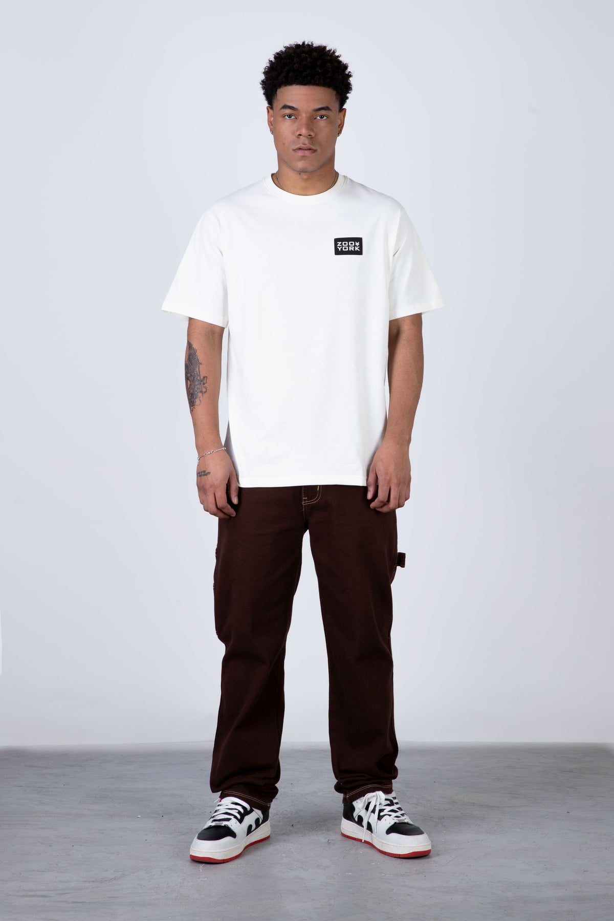Polera Manga Corta Edition Beige Zoo York