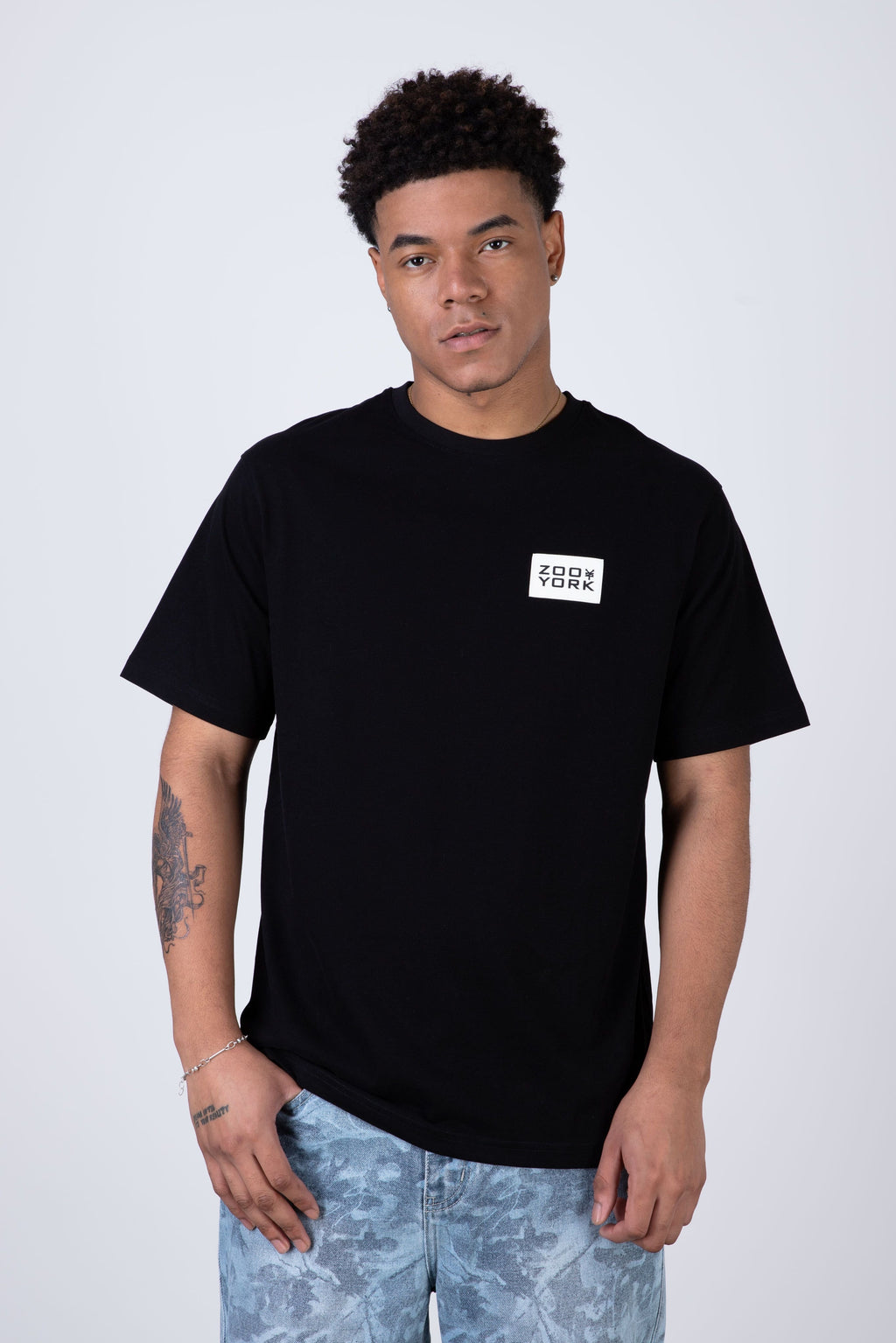 Polera Manga Corta Edition Negro Zoo York