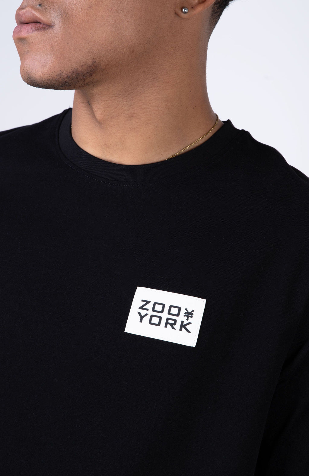 Polera Manga Corta Edition Negro Zoo York