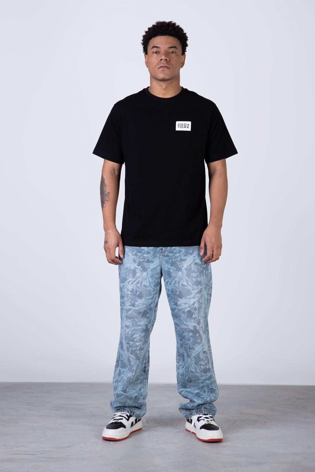 Polera Manga Corta Edition Negro Zoo York