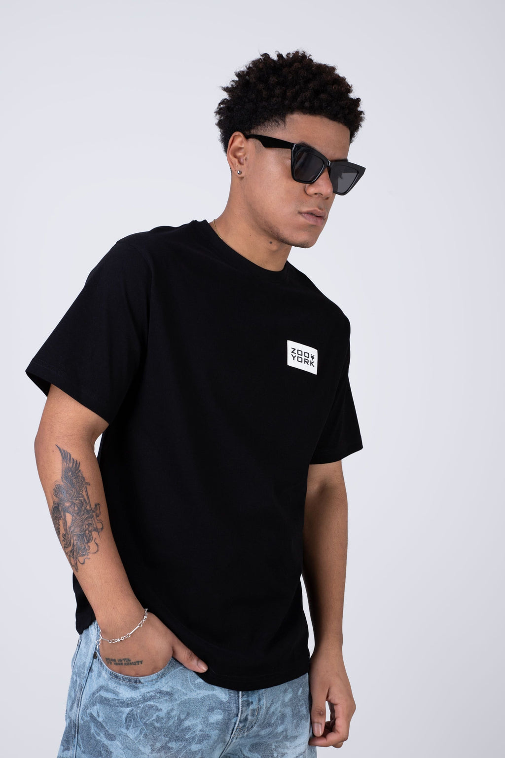 Polera Manga Corta Edition Negro Zoo York