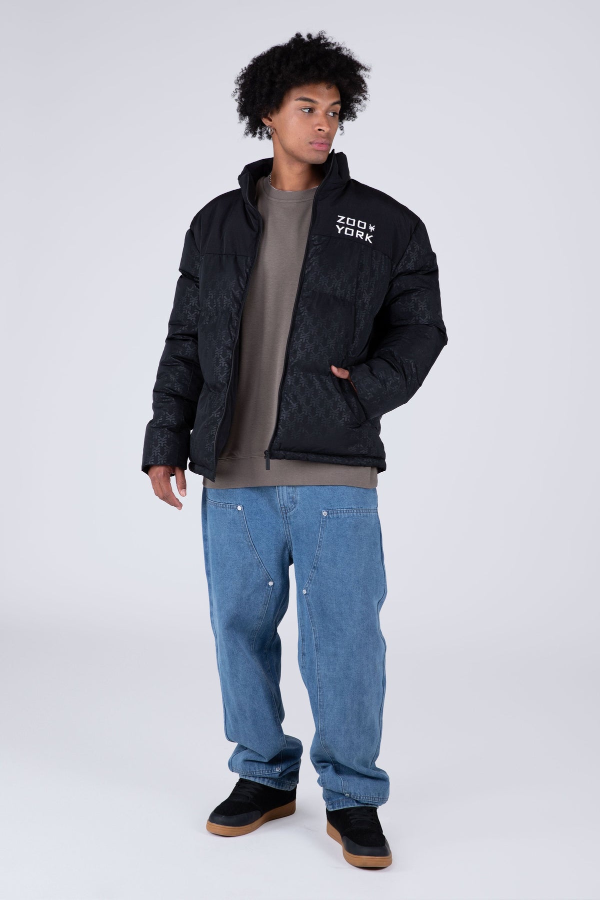 Parka Downtownx Gris Zoo York