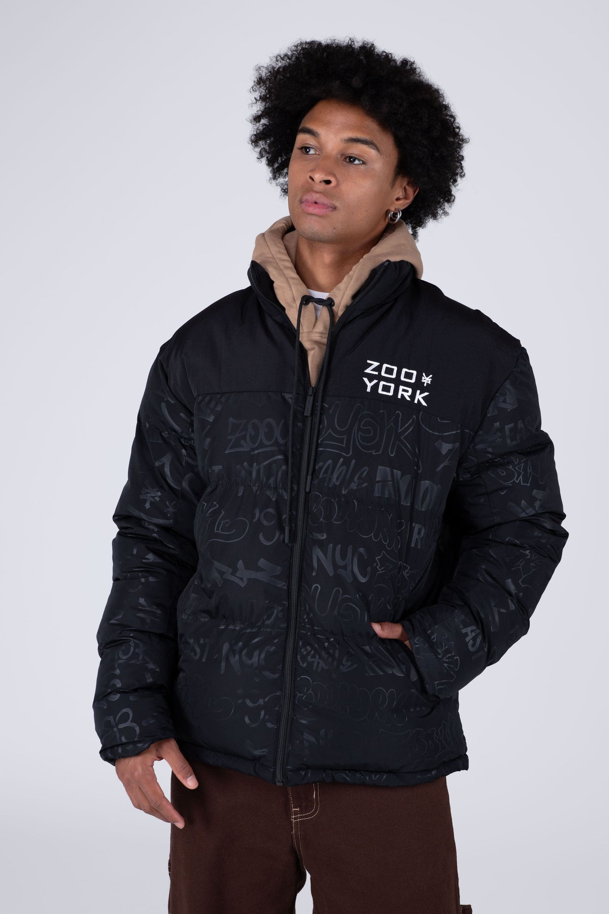 Parka Downtownx Negro Zoo York