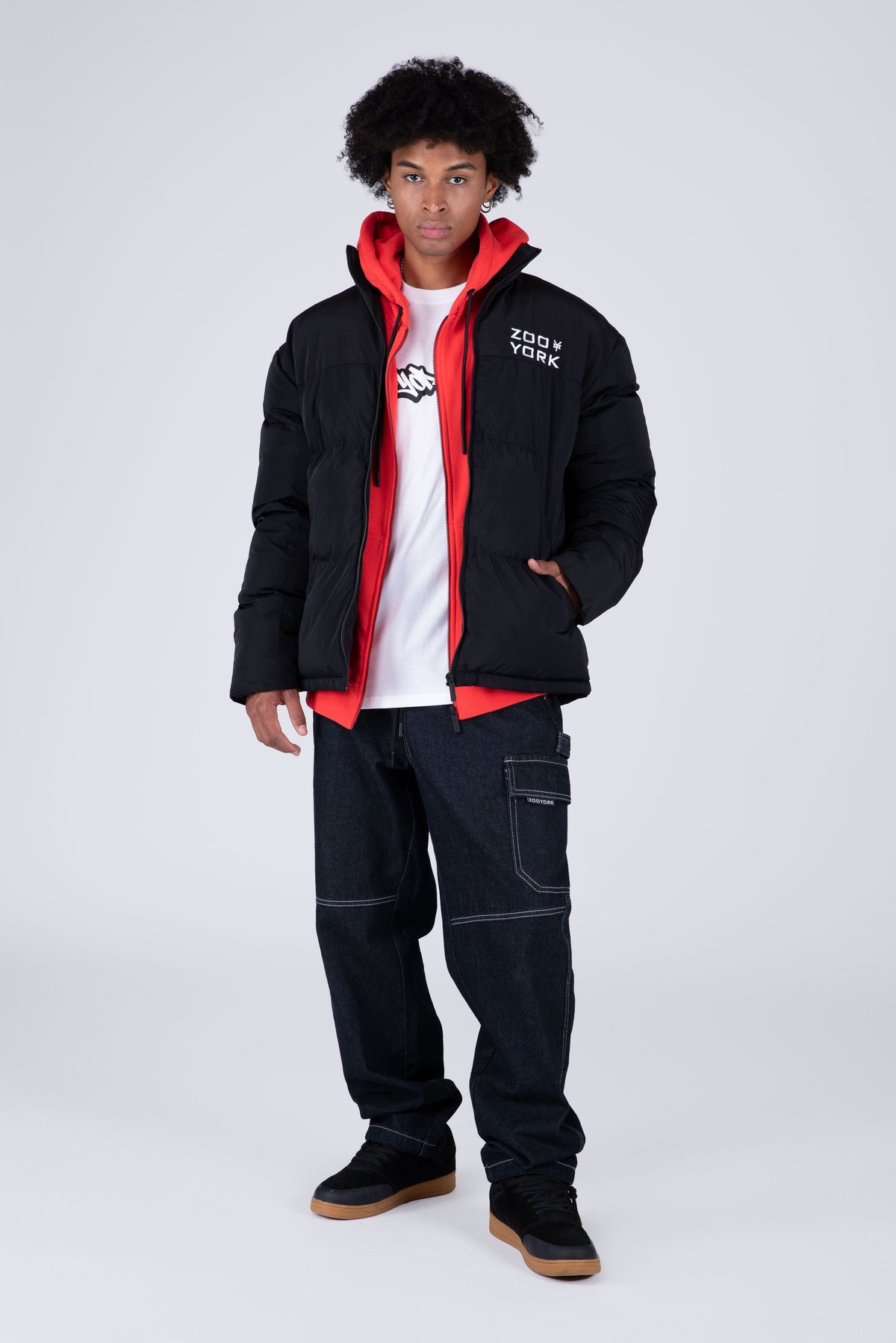 Parka Downtownx Negro Zoo York
