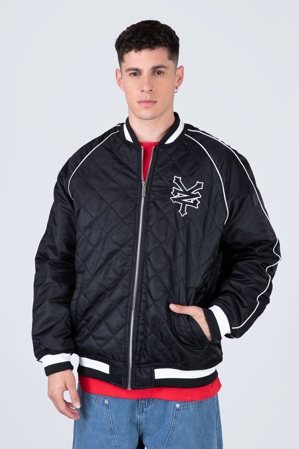 Chaqueta Bomber Legacy Negro Zoo York