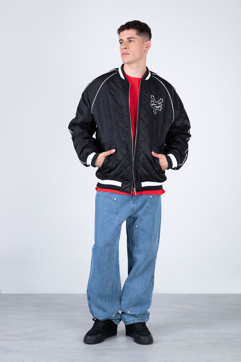Chaqueta Bomber Legacy Negro Zoo York