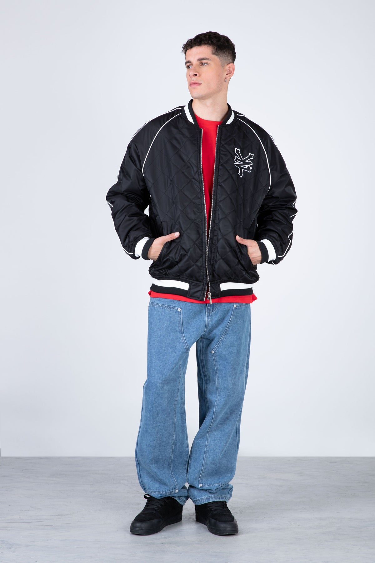 Chaqueta Bomber Legacy Negro Zoo York