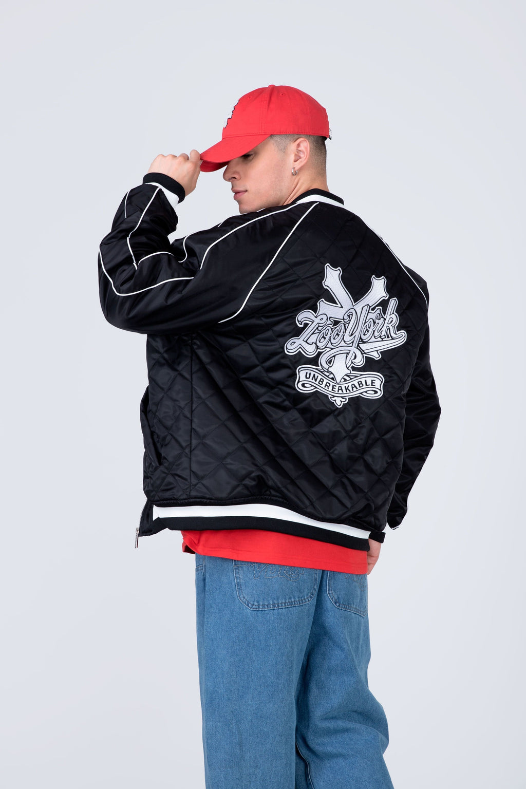 Chaqueta Bomber Legacy Negro Zoo York