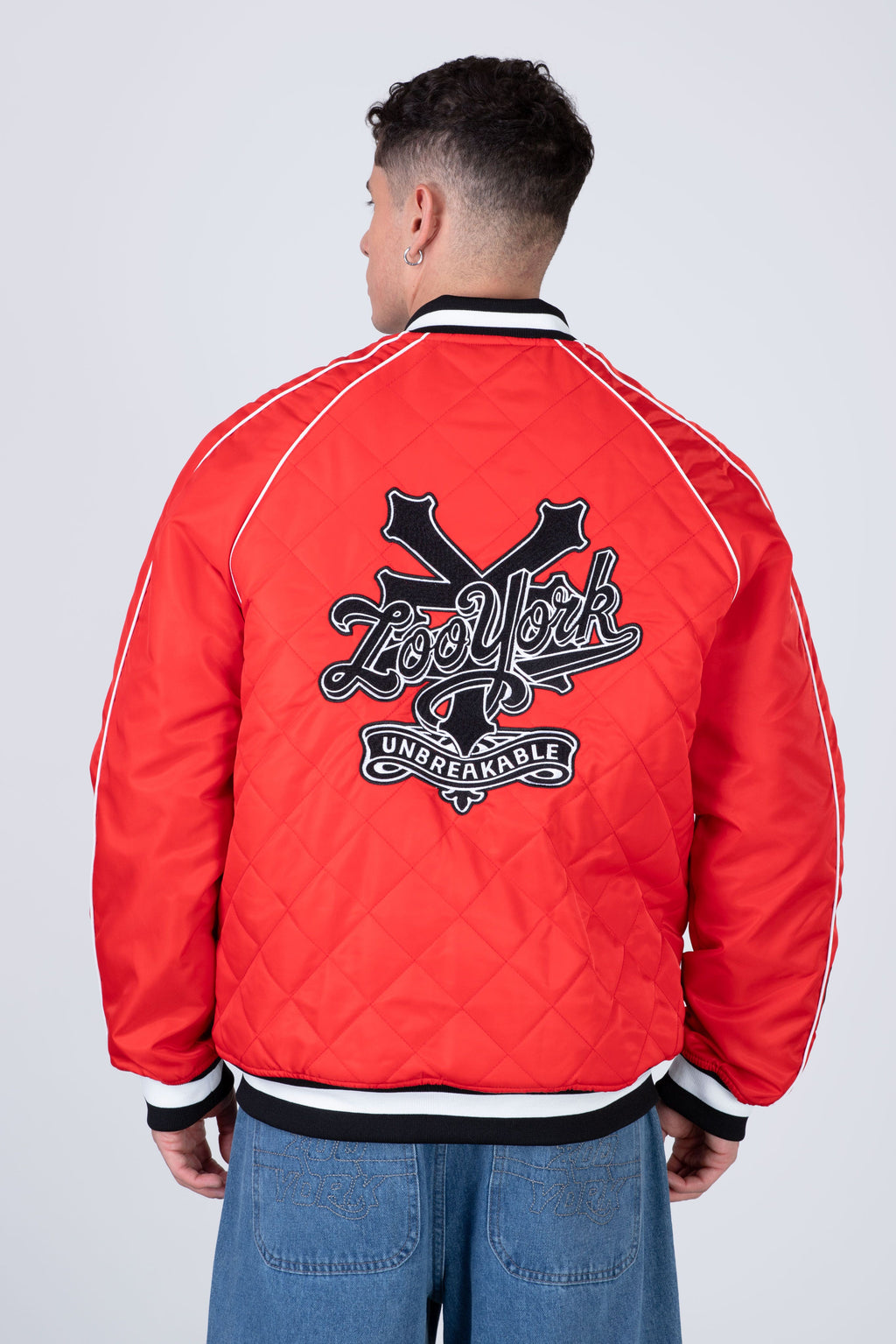 Chaqueta Bomber Legacy Rojo Zoo York
