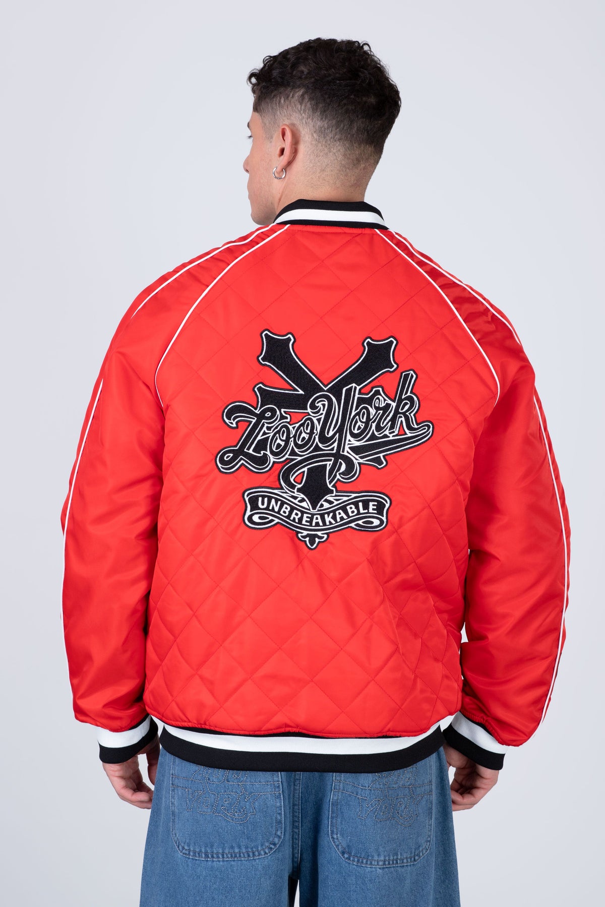 Chaqueta Bomber Legacy Rojo Zoo York