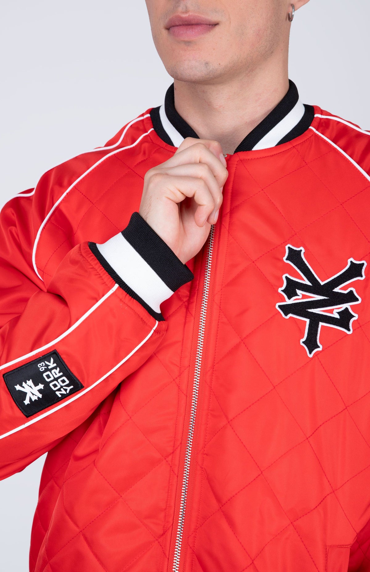 Chaqueta Bomber Legacy Rojo Zoo York