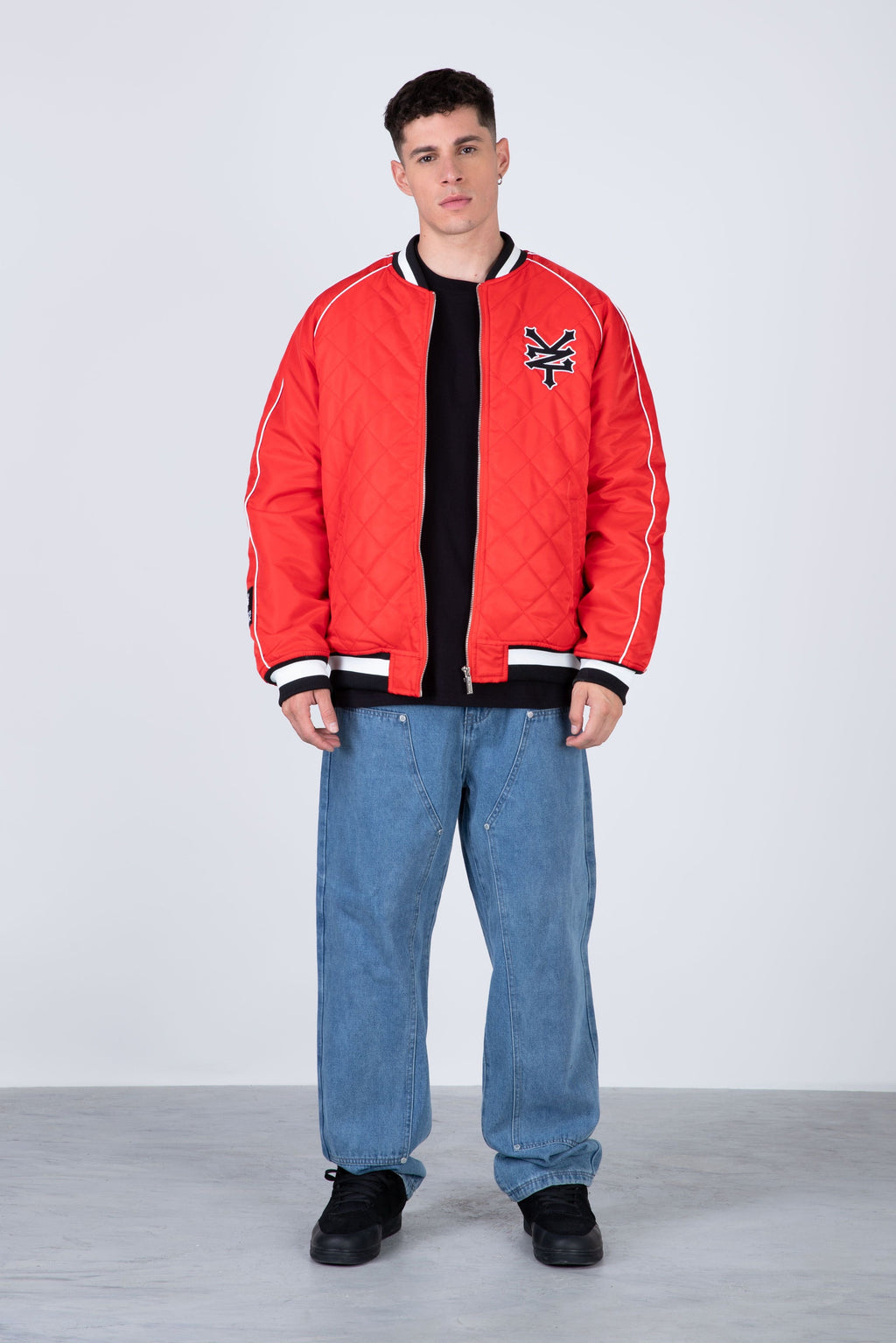 Chaqueta Bomber Legacy Rojo Zoo York