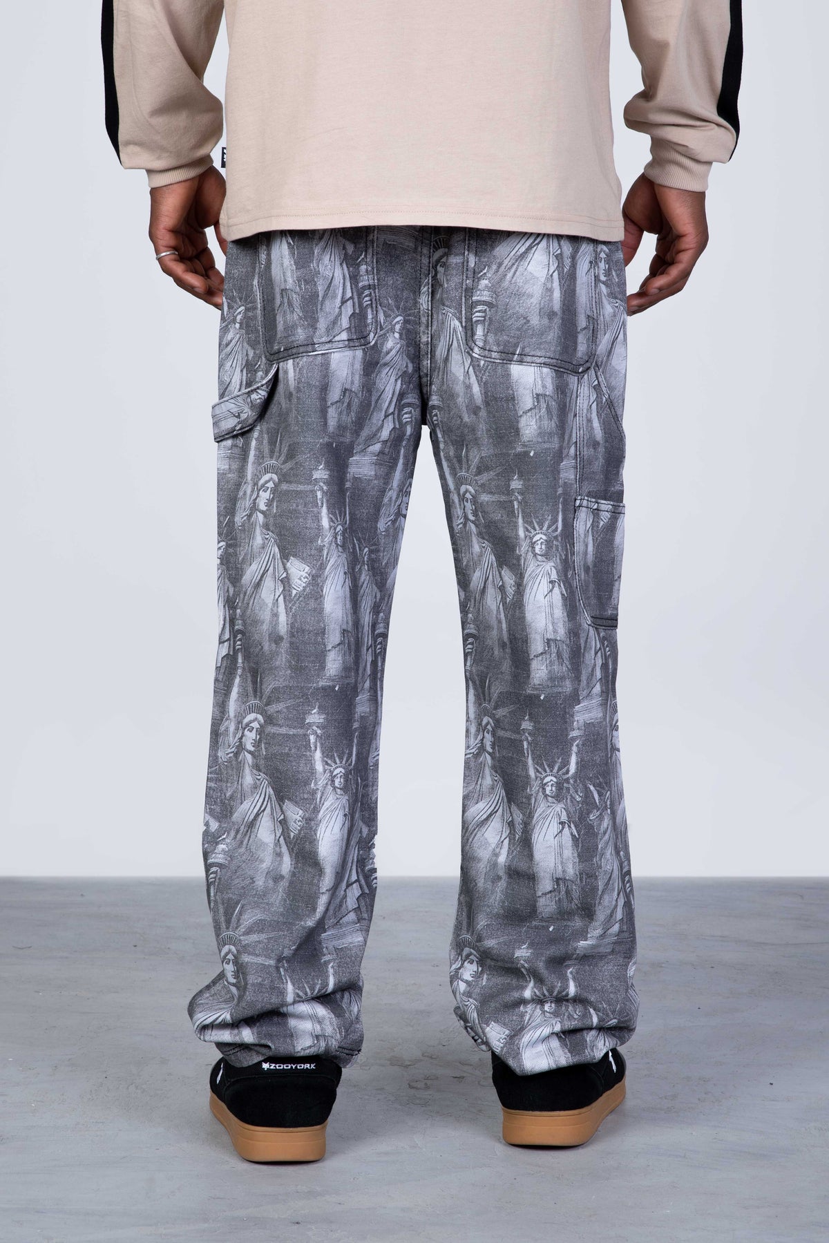 Jeans Carpenter Liberty Negro Zoo York