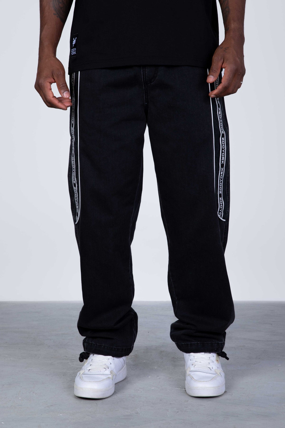 Jeans Line Negro Zoo York