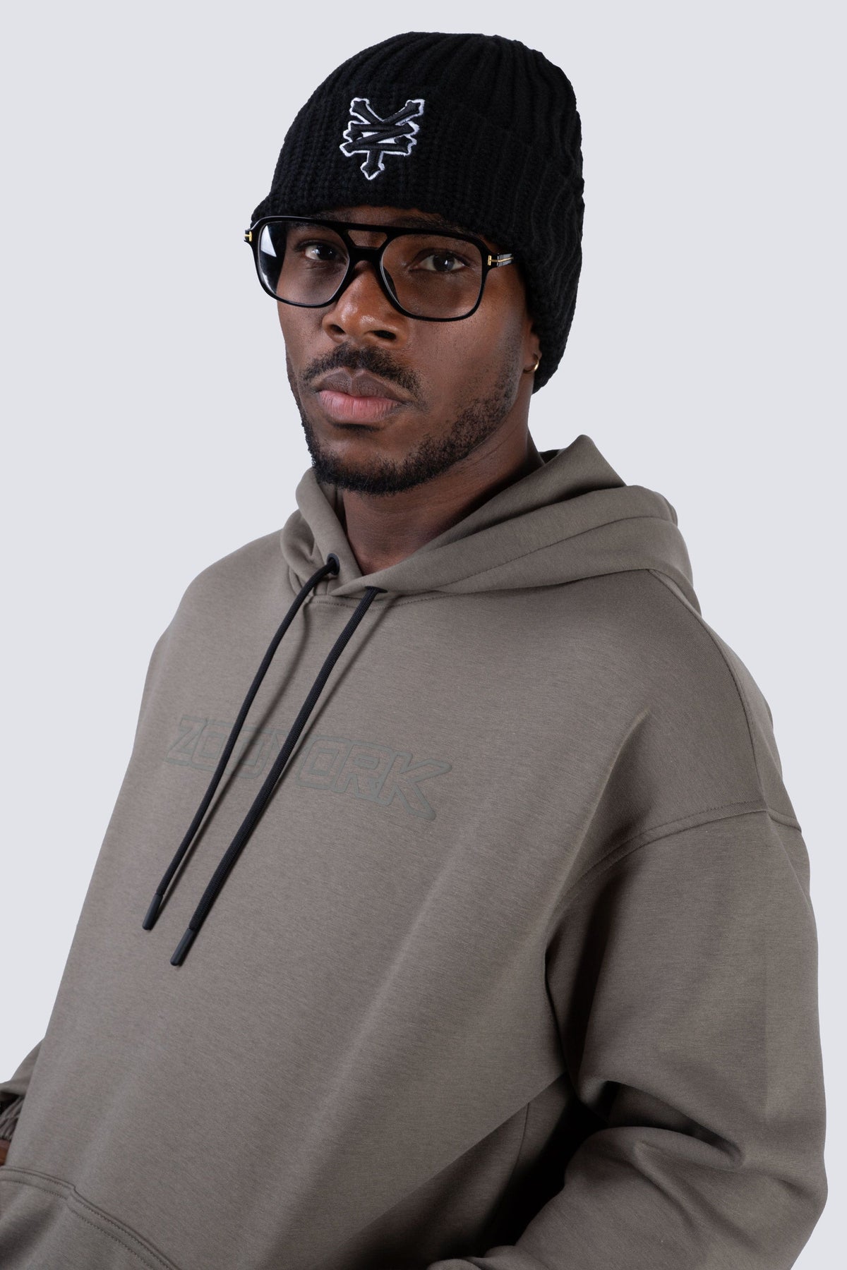 Gorro Original 3D Negro Zoo York