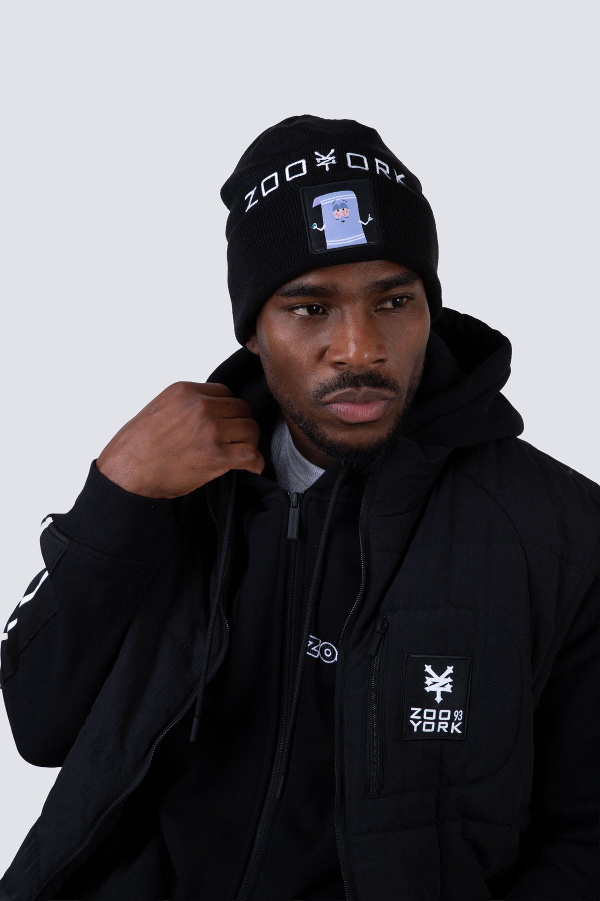 Gorro Toallin South Park Meltdown Negro Zoo York