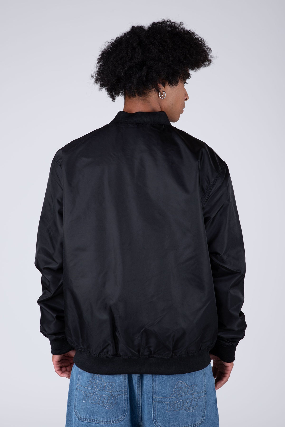 Chaqueta Bomber Metall Negro Zoo York