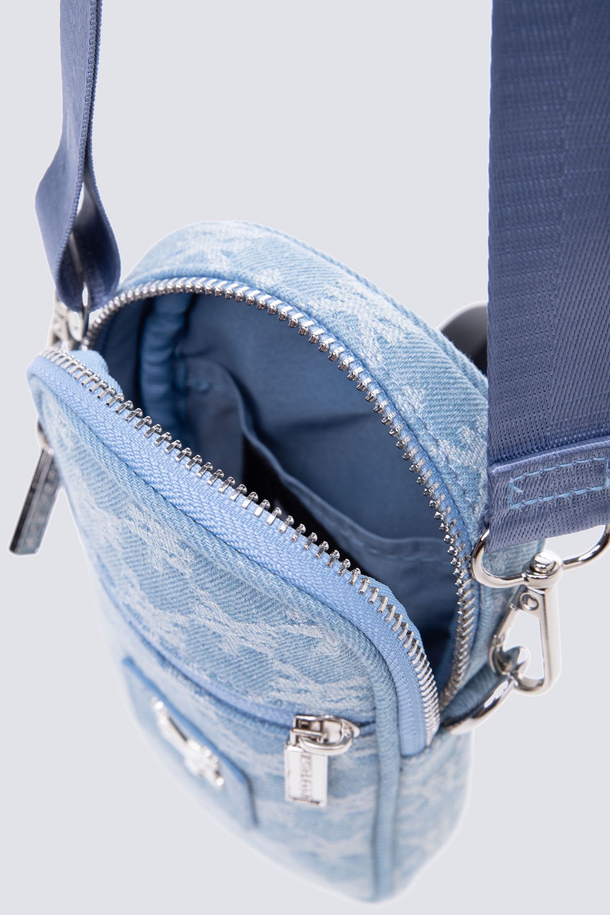 Bolso Crossbody Azulm Azul Zoo York