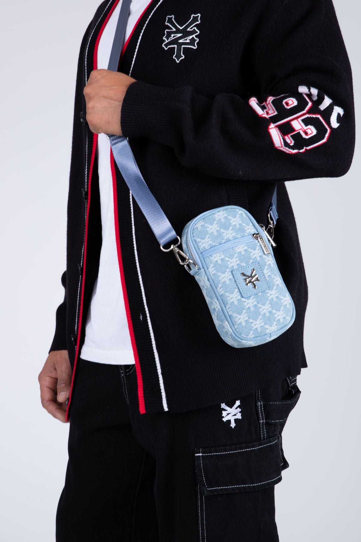 Bolso Crossbody Azulm Azul Zoo York