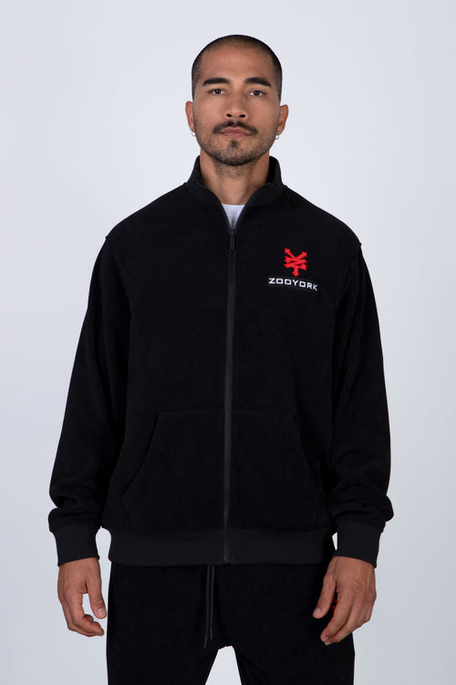 Chaqueta Zip Marvelous Negro Zoo York