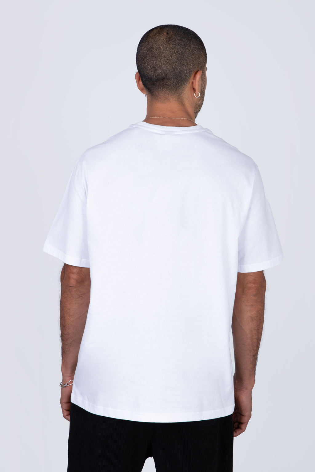 Polera Manga Corta El Padrino Roses Blanco Zoo York