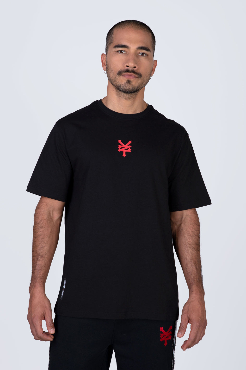 Polera Manga Corta El Padrino Thedon Negro Zoo York