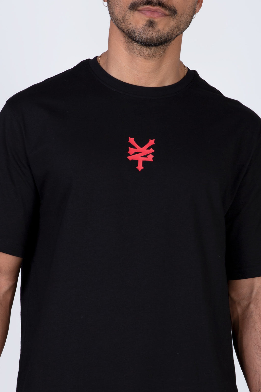 Polera Manga Corta El Padrino Thedon Negro Zoo York