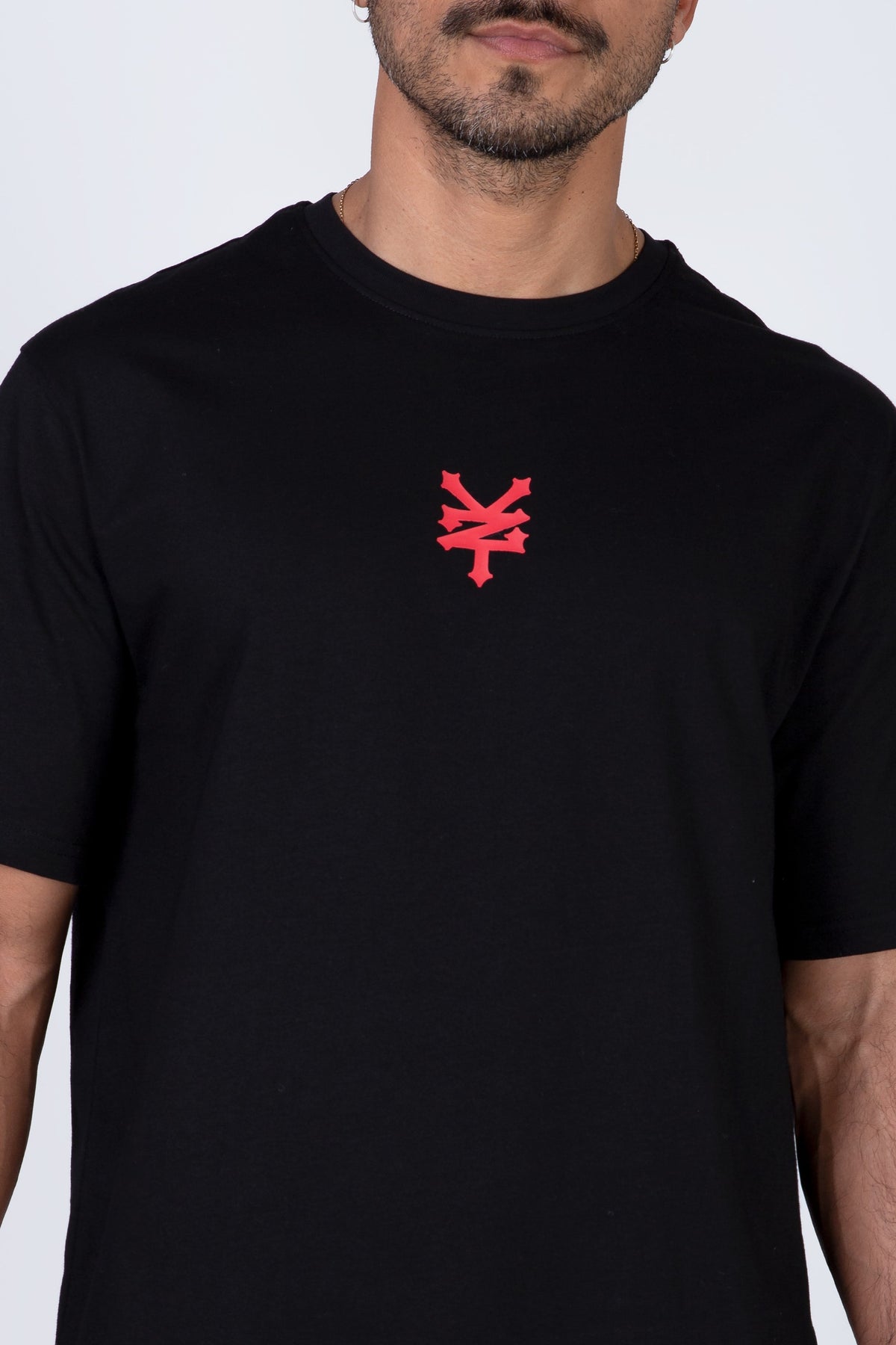 Polera Manga Corta El Padrino Thedon Negro Zoo York