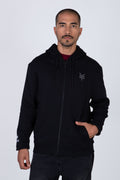 Poleron Zip True Negro Zoo York
