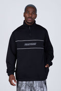 Poleron Half Zip Coreline Negro Zoo York