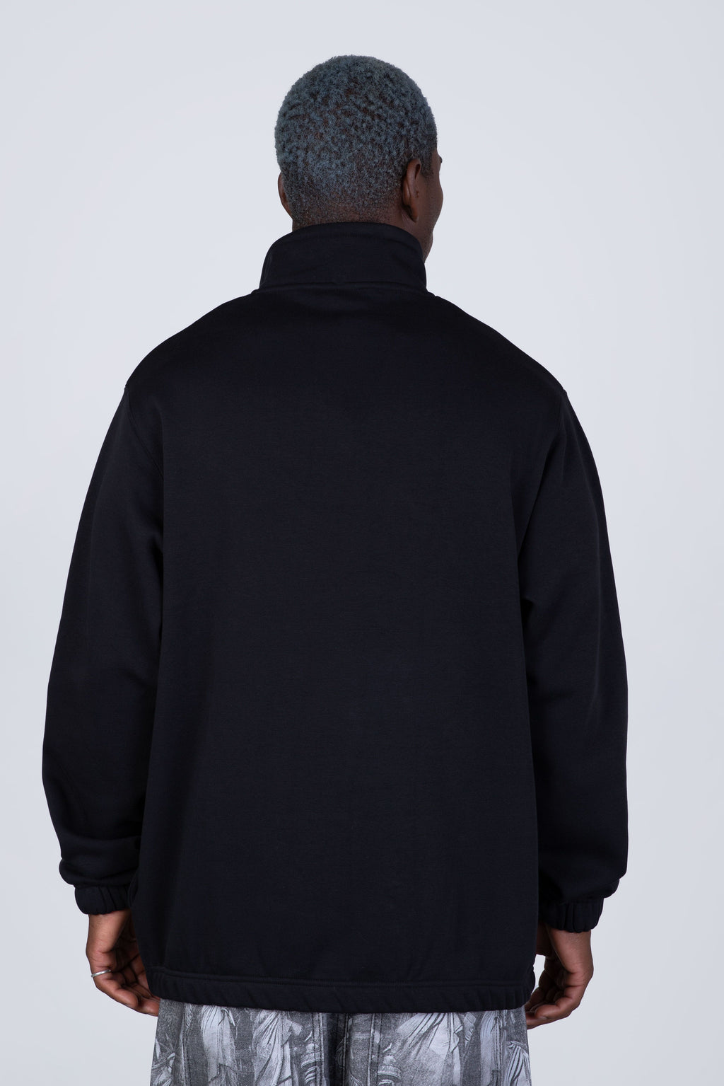 Poleron Half Zip Coreline Negro Zoo York