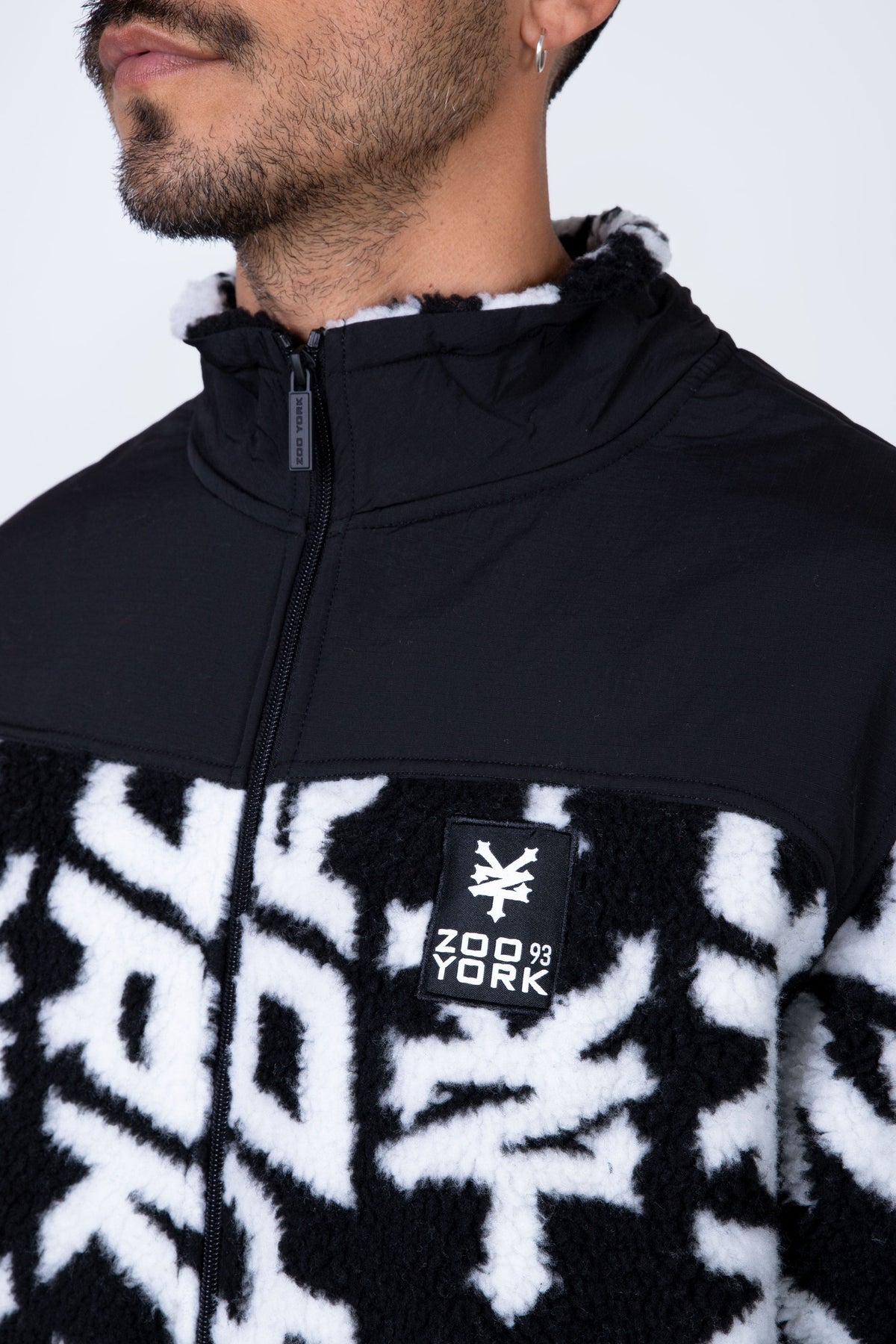 Chaqueta Polar Sherpa Magicwarm Negro Zoo York