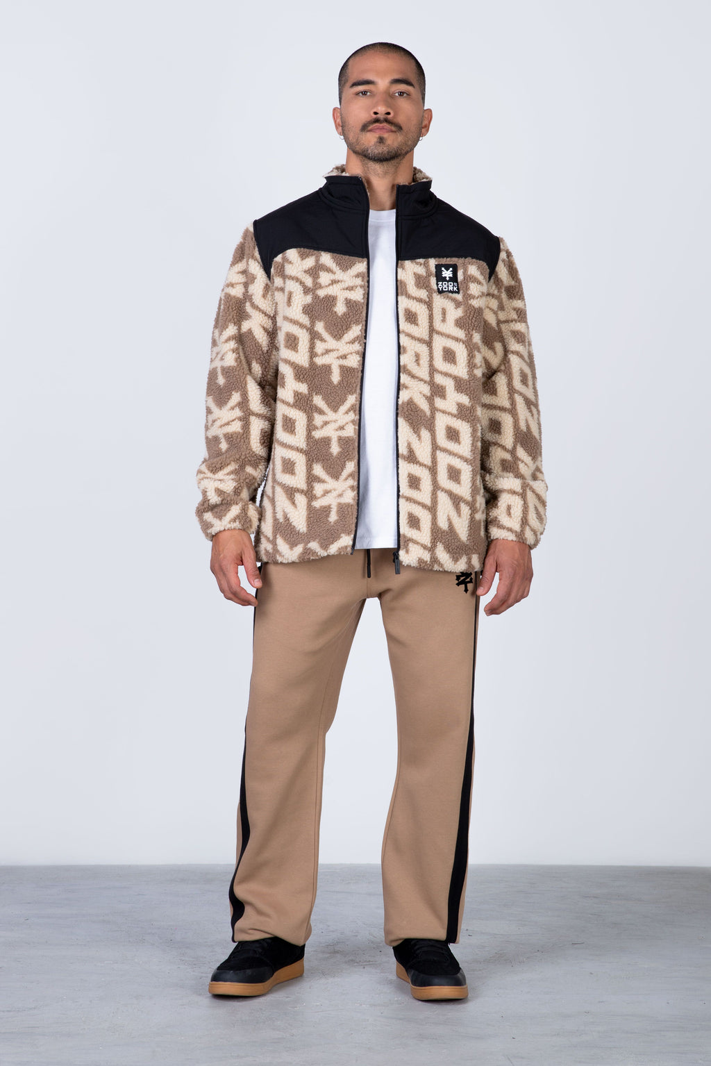 Chaqueta Polar Sherpa Magicwarm Beige Zoo York