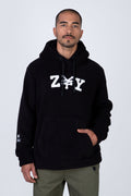 Poleron Polar Hood Softypolar Negro Zoo York