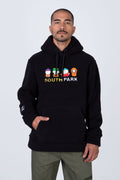 Poleron Polar Hood Bob Esponja Softyfriends Negro Zoo York