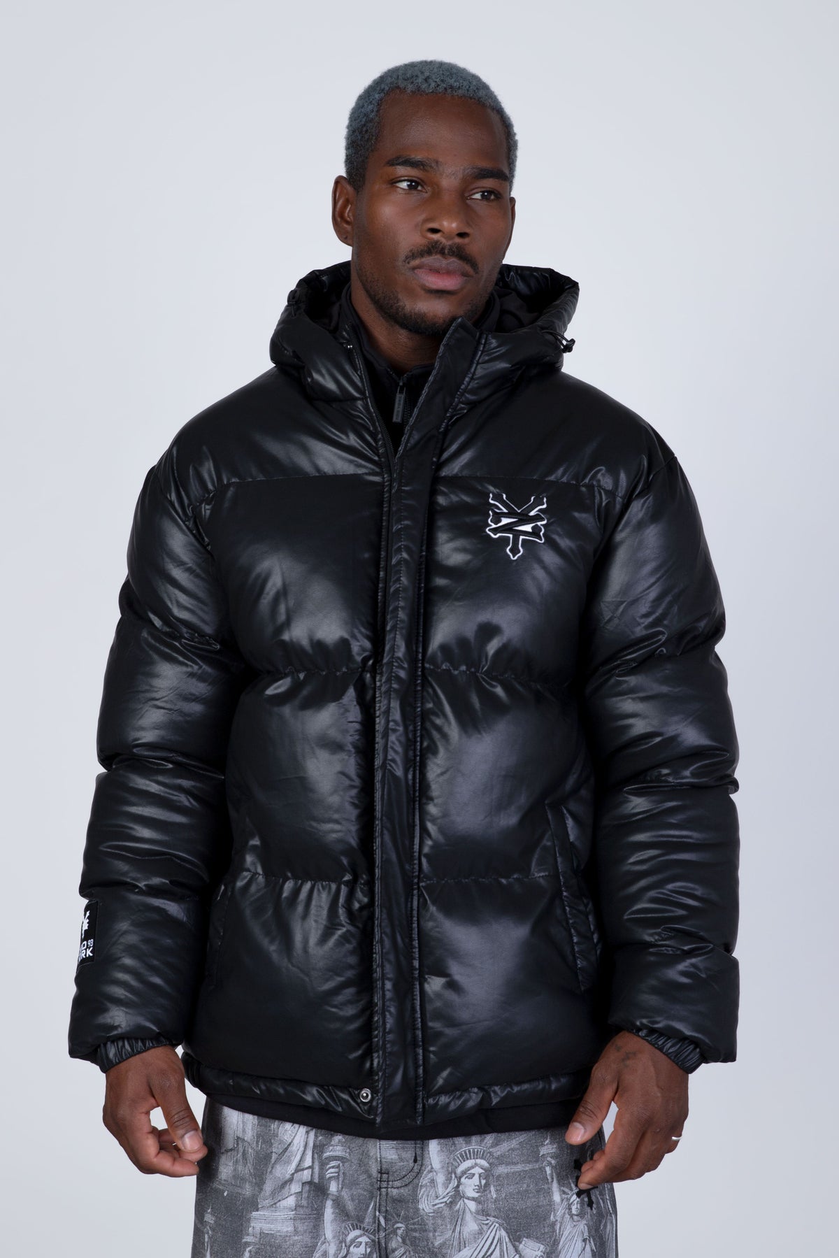 Parka Boxy Negro Zoo York