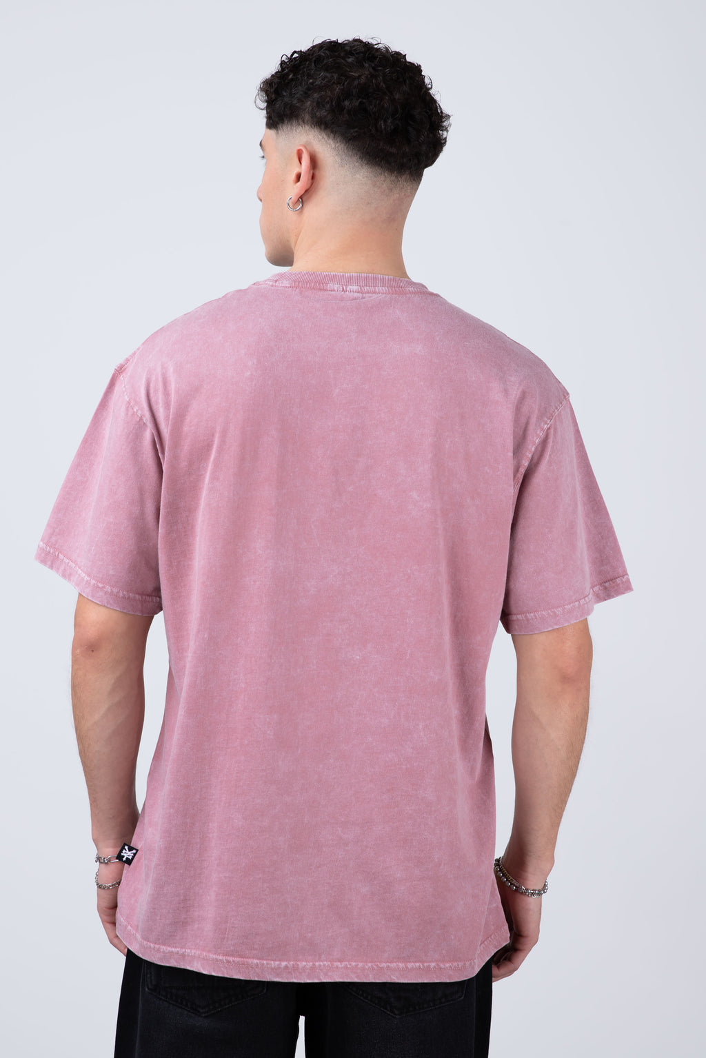 Polera Manga Corta Bob Esponja Rembrandt Rosado