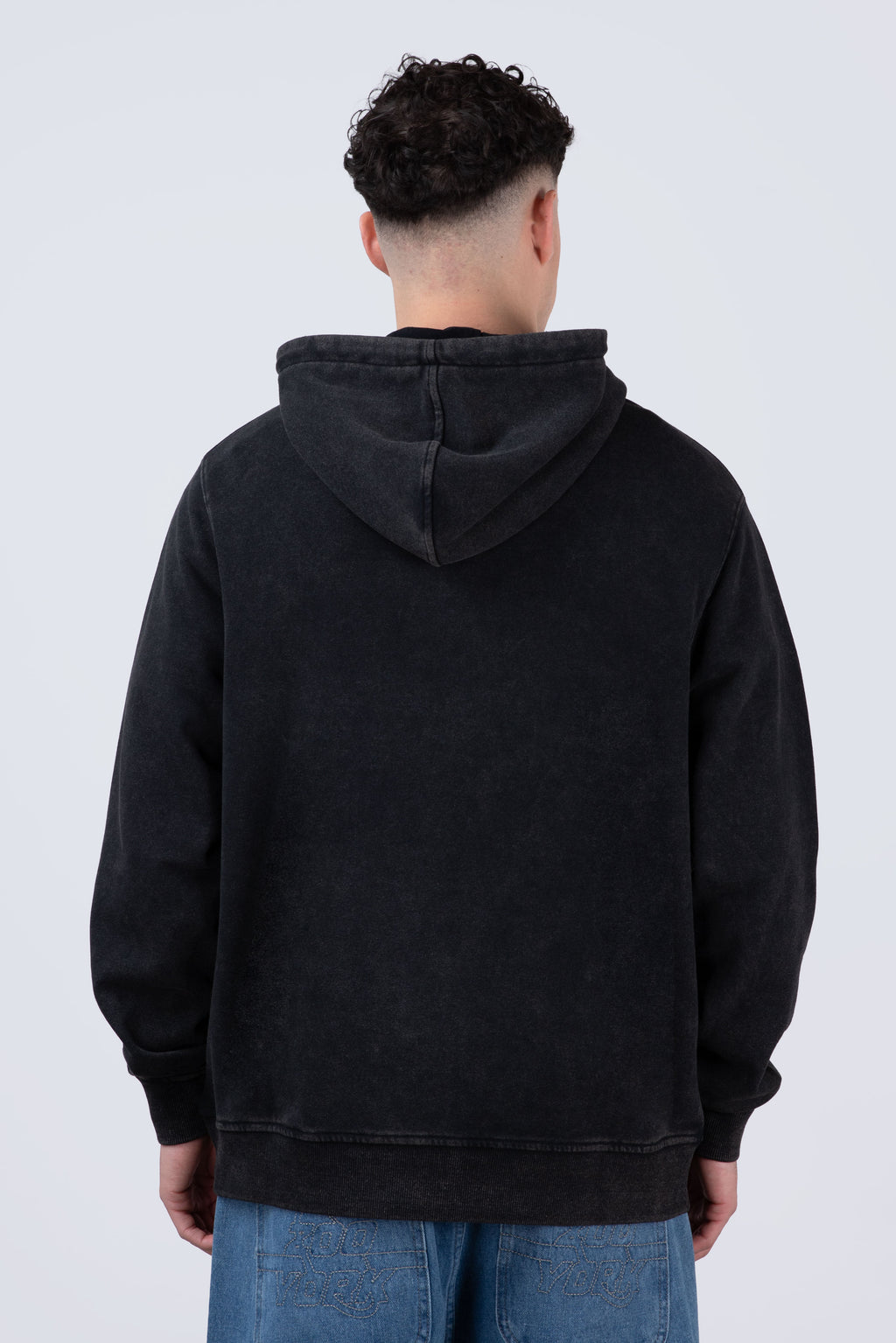 Poleron Con Gorro Bob Esponja Finearts Gris