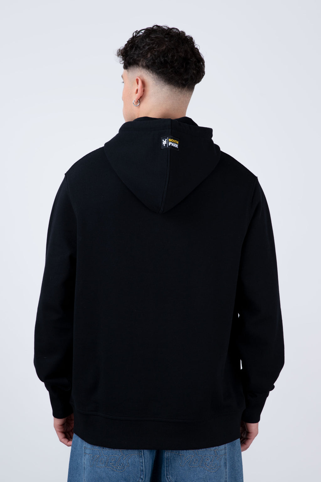 Poleron Hood Toallin South Park Triplets Negro