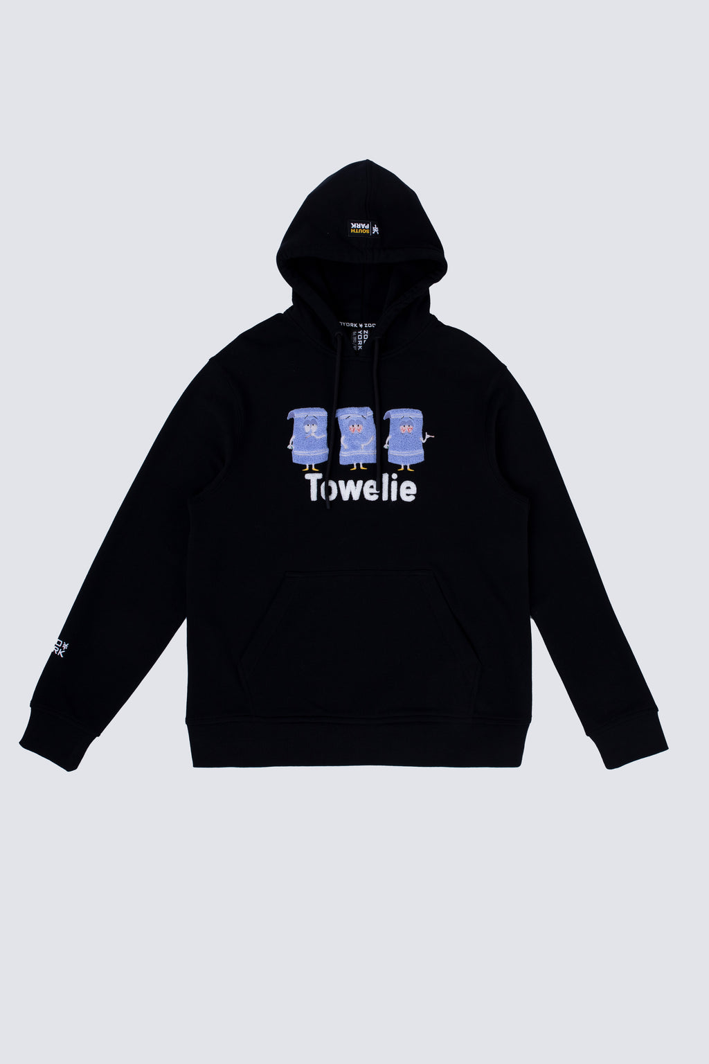 Poleron Hood Toallin South Park Triplets Negro
