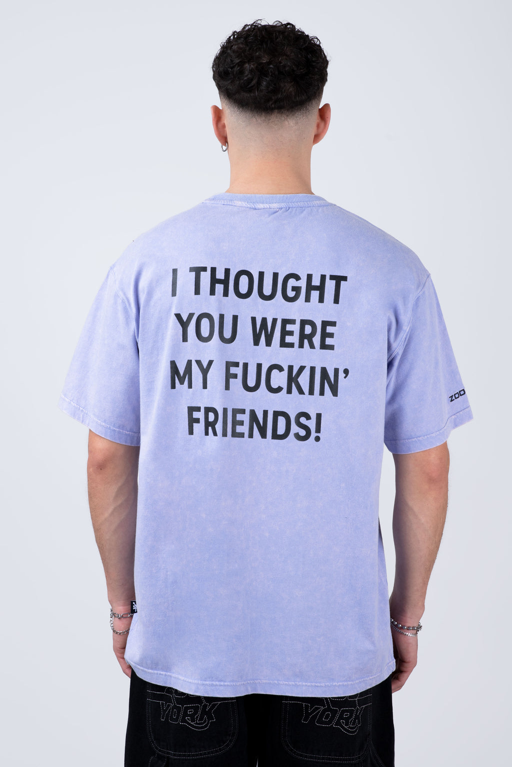 Polera Manga Corta Toallin South Park Myname Morado