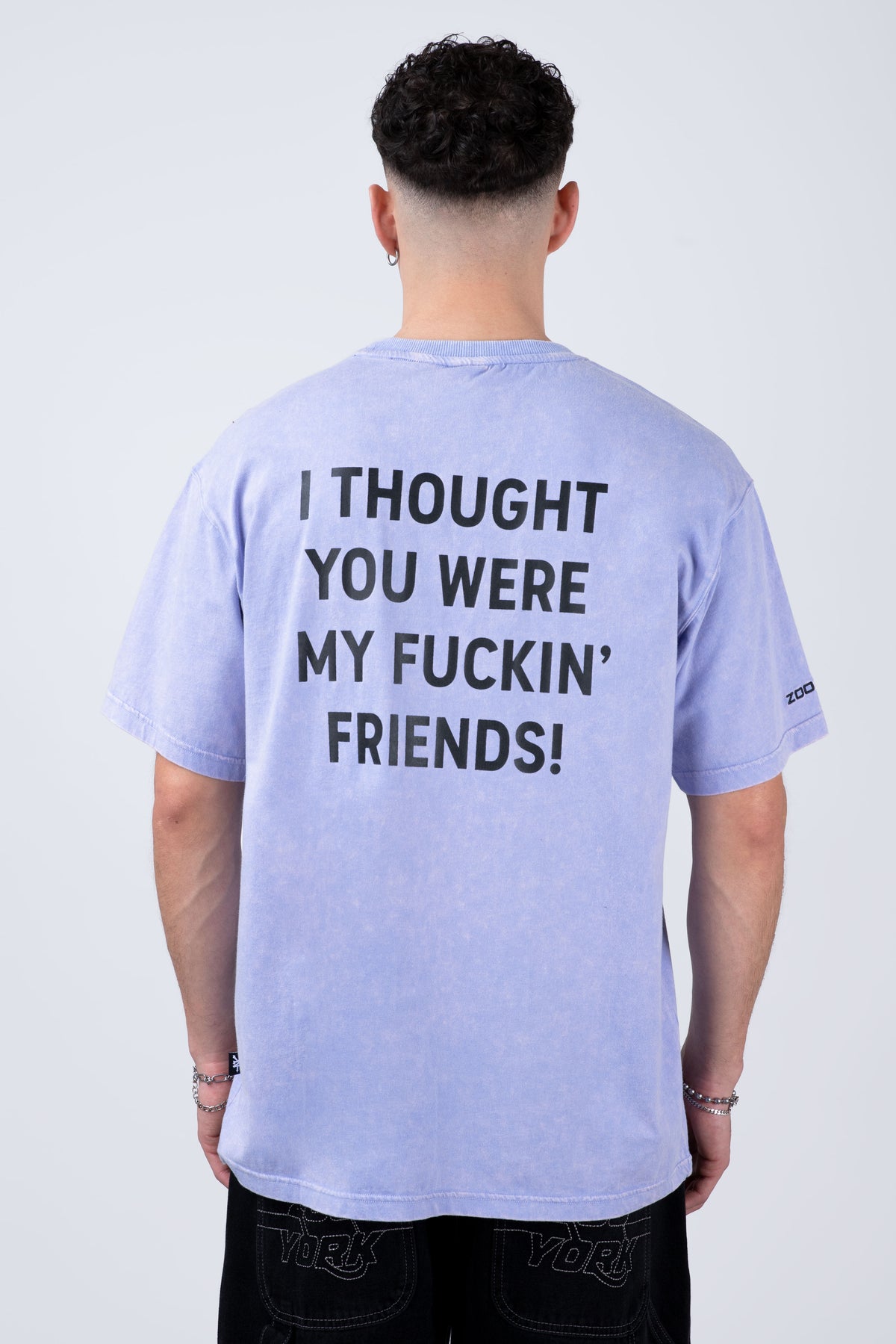 Polera Manga Corta Toallin South Park Myname Morado
