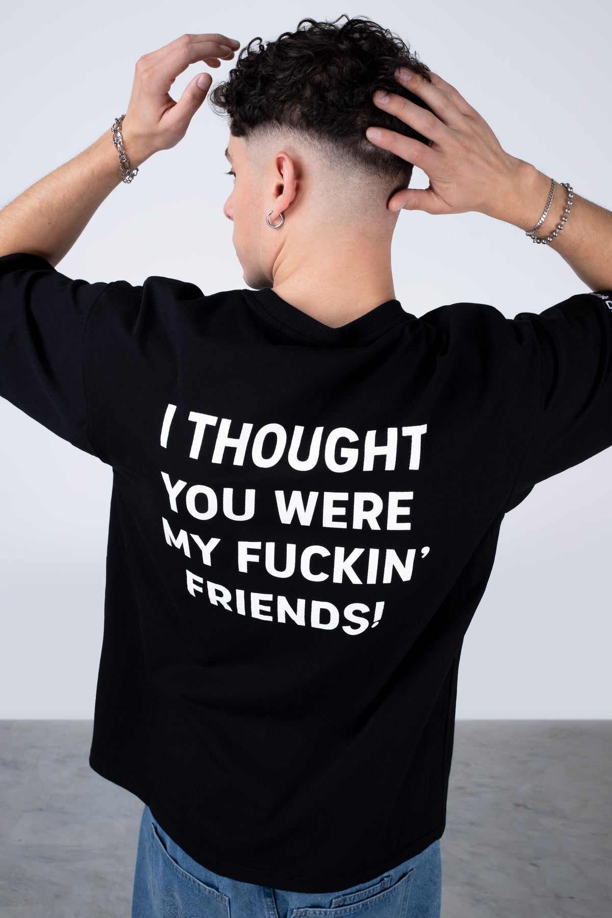 Polera Manga Corta Toallin South Park Myname Negro