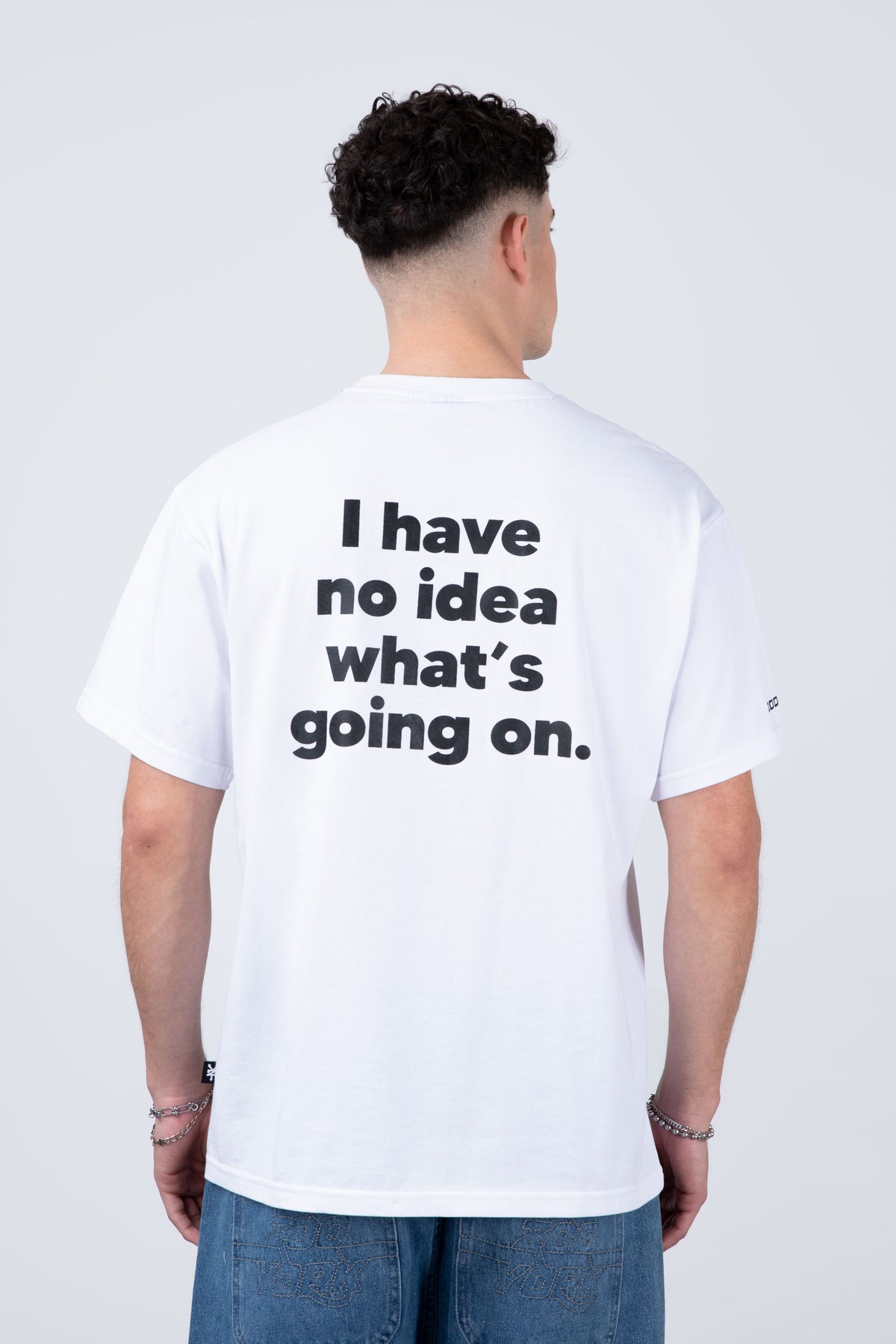 Polera Manga Corta Toallin South Park Everybody Blanco